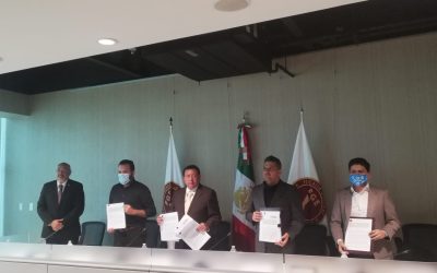 PARTICIPA CESUN EN FIRMA DE CONVENIO CON LA FISCALÍA GENERAL DEL ESTADO DE BAJA CALIFORNIA