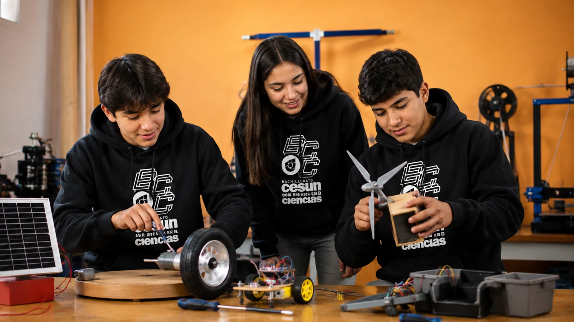 Estudiantes de Bachillerato CESUN
